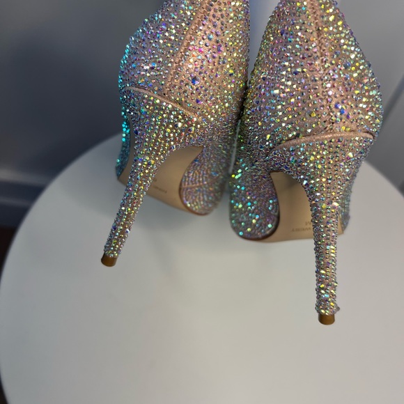 Nine West women’s glamorous silver style shoes size 6 - Picture 11 of 15